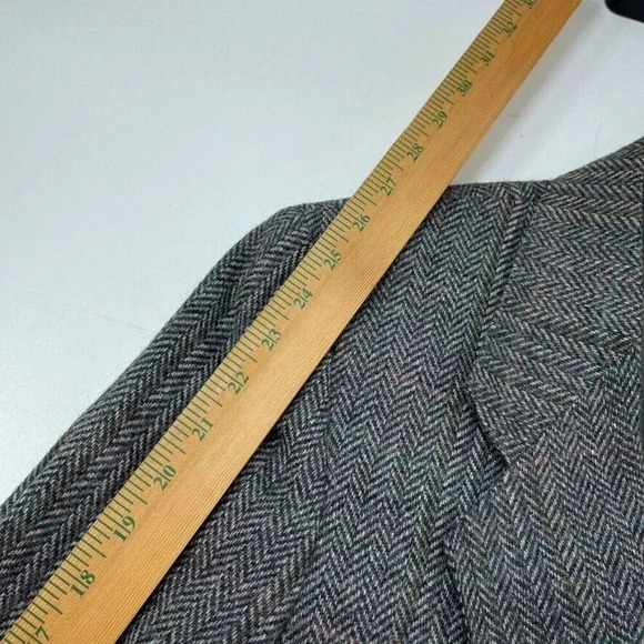 Vintage Levi's menswear wool Blazer Mens 42 gray 2801 - Picture 9 of 11